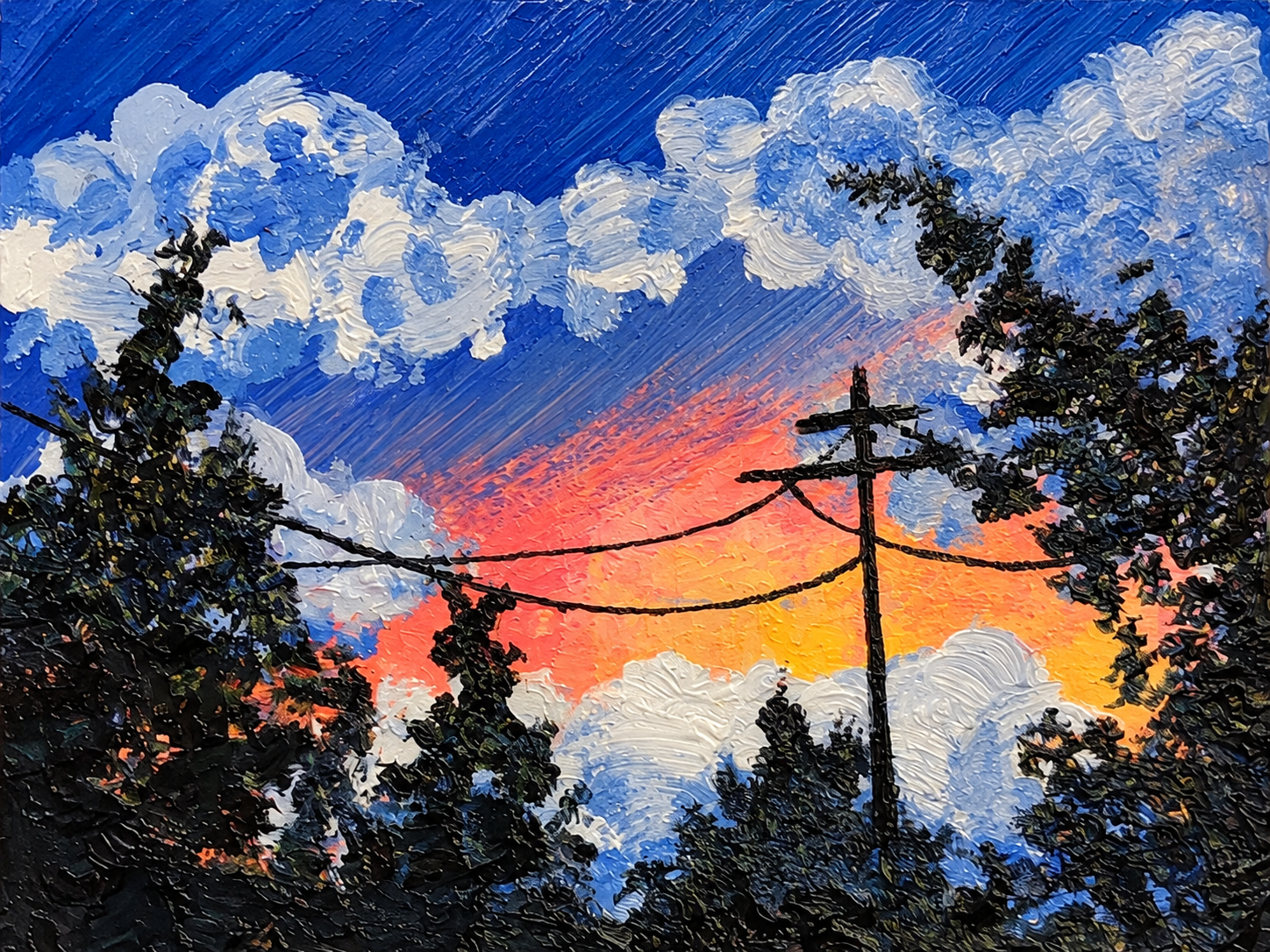 Light and Shadow, 2017, oil on canvas